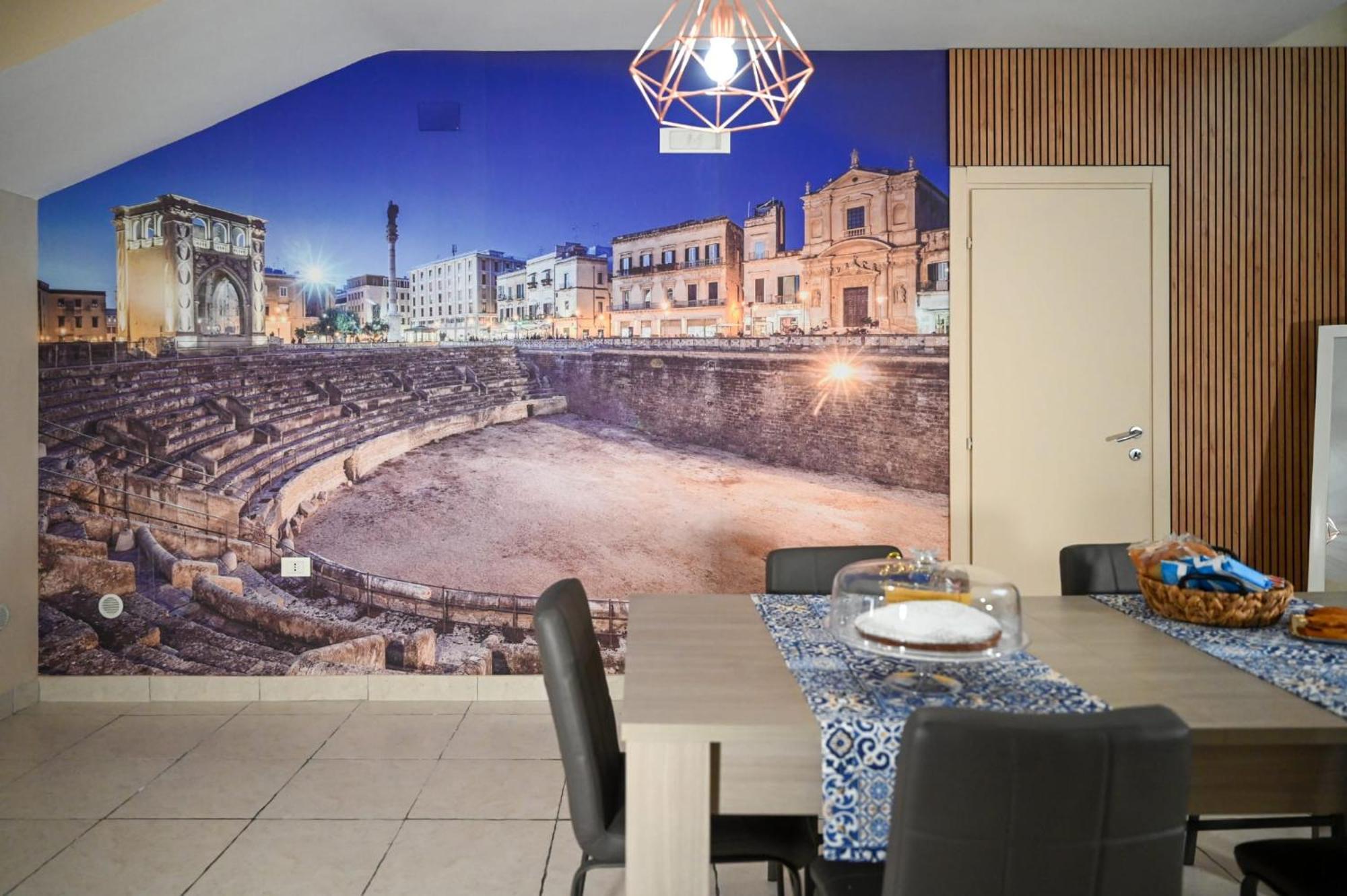 "Il Vecchio Salone" Appartamento In Pieno Centro Con Garage Privato 레체 외부 사진